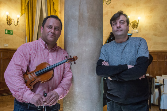 Chema Corvo y Sergio Fuentes