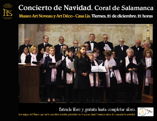 concierto de navidad 2018 - CORAL DE SALAMANCA
