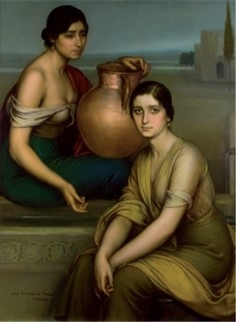 Marta y Maria  Julio Romero de Torres
