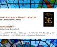 Primer Premio del concurso de microrrelatos en Twitter