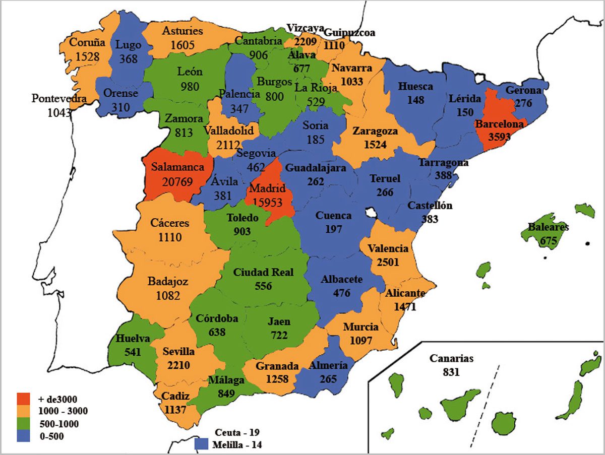 Museo Art Nouveau y Art Déco. Casa Lis - Visitantes 2011